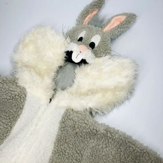 Bugs Bunny Plush Halloween Costume From Warner Bros Child/pre - Teen Sized Xs (qq)