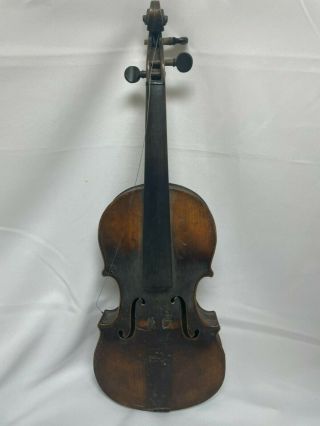 Unlabeled Old Violin / Viola 1775 with case and Bow | Vintage 2