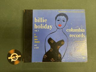 Billie Holiday - Vol.  1 A Hot Jazz Classic Vinyl Record Set (vg) Jazz