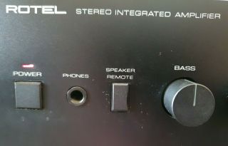 Rotel Intergrated Stereo Amplifier Ra - 840bx3 Vintage Amp Uk 4i