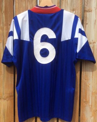 Glasgow Rangers 1992 - 1994 Home Adidas Vintage Football Shirt No 6