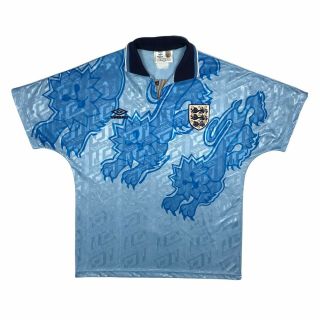 Vintage Umbro England Third Football Shirt Kit 1992 1993 Adults Large L