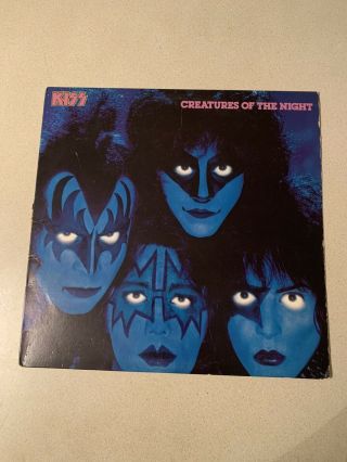 Kiss Creatures Of The Night Orig 1982 Vinyl Record Album Lp