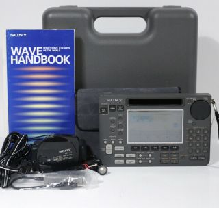 Vintage Sony Icf - Sw55 Worldband Shortwave Radio Receiver Japan