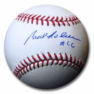 Paul Loduca Signed Autographed Mlb Baseball Los Angeles Dodgers 46074