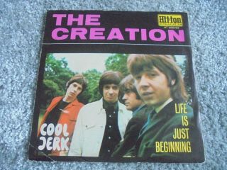 The Creation ‎ - Cool Jerk C/w Life Is Just Beginning 1967 Germany 45 Hit Ton Mod