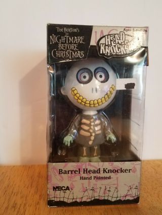 Barrel The Nightmare Before Christmas Bobblehead Head Knockers By Neca