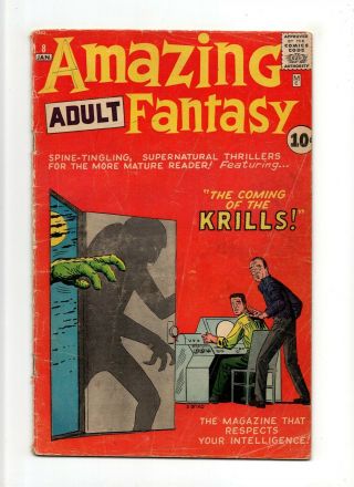 Adult Fantasy 8 Vintage Marvel Steve Ditko Stan Lee Silver Age 10c