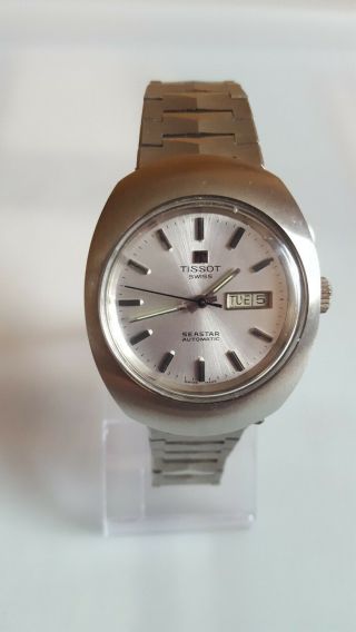 Tissot Swiss Seastar Stainless Steel Automatic Watch.