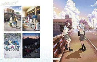 Yuru Camp Daikaibou Analysis Anime Guide Book Laid Back Camp Yurukyan Japan 2