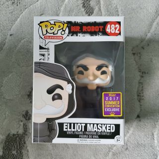 Funko Pop Television Mr.  Robot Elliot Masked (482) Convention Exclusive