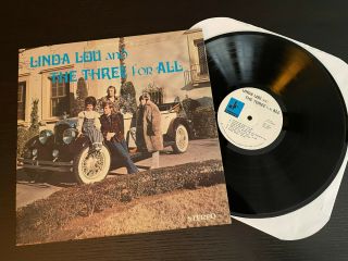 Linda Lou & The Three For All Rare Private Funk Soul Lounge Lp Tulsa Derrick Ex