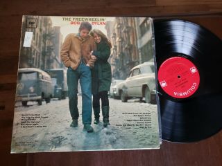 The Freewheelin Bob Dylan Mono Vinyl Lp: Vg Jacket: Vg