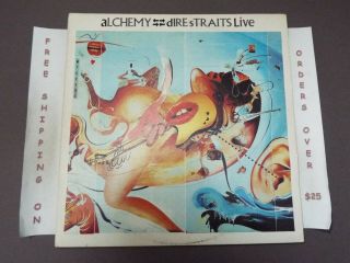 Dire Straits Live Alchemy 1984 Dbl Lp " Sultans Of Swing " 25085 - 1 G