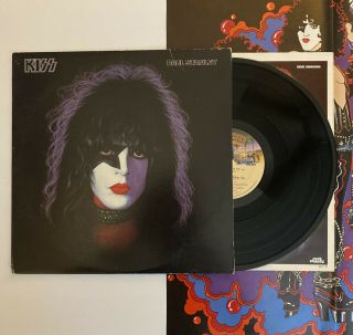 Kiss - Paul Stanley - 1978 Us 1st Press With Poster (ex/nm) Ultrasonic