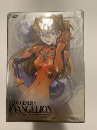 Neon Genesis Evangelion Platinum Complete Dvd Big Box Set Anime Vintage Rare Oop