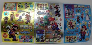 Mario Sunshine sticker pamphlet sheet 2