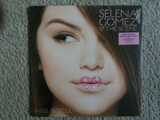 Vinyl 12 " Lp - Selena Gomez & The Scene - Kiss & Tell - Pink Splatter -