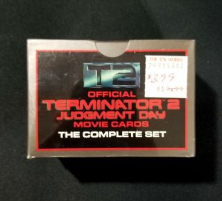 Official T2 Terminator 2 Judgment Day Movie Trading Cards Complete Set (1991)