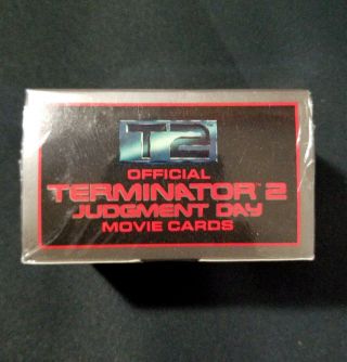 Official T2 Terminator 2 Judgment Day Movie Trading Cards Complete Set (1991) 2