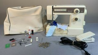 Vintage Bernina Bernette 330 Sewing Machine.  Fully Serviced,  Ready To Go