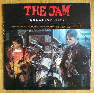 The Jam - Greatest Hits - Vinyl Lp Record Album 849554 Polydor 1991 Paul Weller