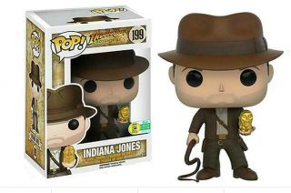Pop Raiders Of The Lost Ark Indiana Jones Vinyl Action Figures Toy 199