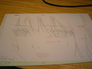 HELL GIRL JIGOKU SHOUJO Anime Genga Cel Sketch Set AI ENMA 3 pgs 2