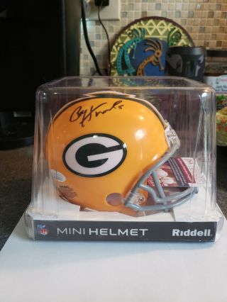 Paul Hornung Autographed Signed Green Bay Packers Mini Helmet Jsa