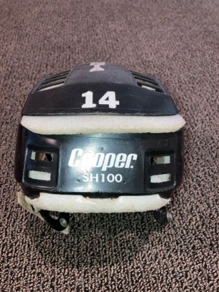 Old Vintage Cooper Sh100 Sh 100 Sk 100 Sk100 Hockey Hurling Helmet