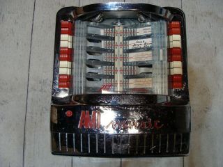 Vintage Ami Music 200 Selection Table Top Jukebox Wallbox Selector Model Wq - 200