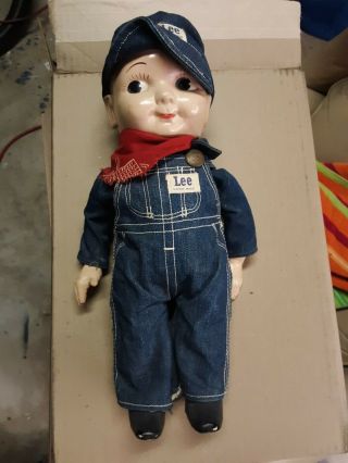 Vintage Buddy Lee Doll,  Union Made,  1950s/60s