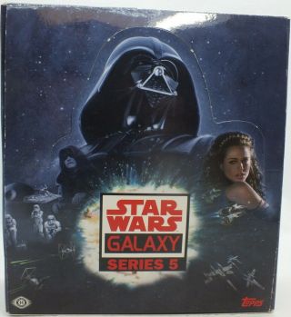 Star Wars Topps Galaxy Series 5 Trading Cards & Poster - Rx062