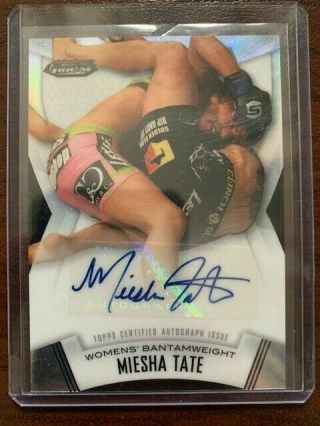 2012 Topps Certified Autograph Issue - Miesha Tate Autograph A - Mt - Ships