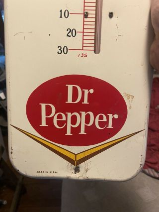 vintage dr pepper thermometer 3