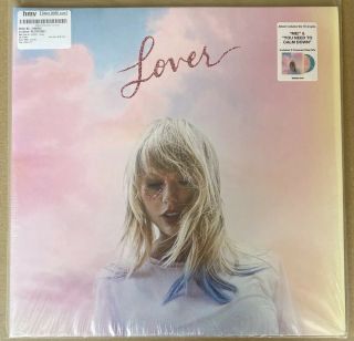 Taylor Swift - Lover (pink & Blue Colour Vinyl) 2lp Vinyl