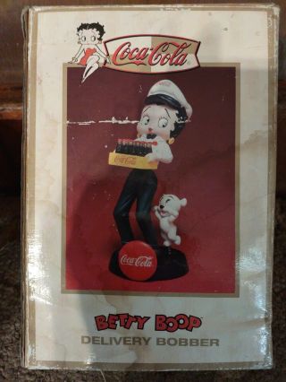 Betty Boop Coca - Cola Delivery Bobber 2001 As Picture