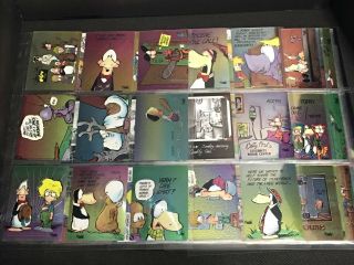 Bloom County Outland Complete 100 Chromium Trading Card Set By Berkele Breathed