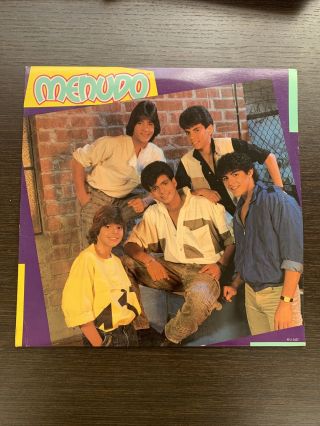 1 Hard To Find Puerto Rico Menudo Ricky Martin Rca Records 1985 Lp Vinyl