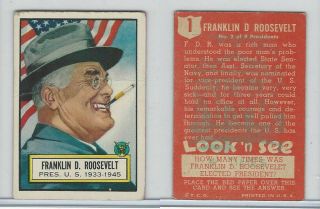 1952 Topps,  Look 