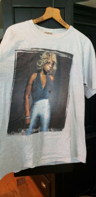 Vintage Mary J Blige Shirt The Mary Show 2000 Concert Shirt Hip Hop Tee Rap L