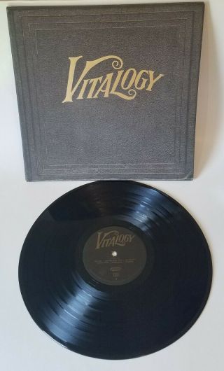 Pearl Jam Vitalogy Lp Vinyl 1994 1st Pressing Near Nm Epic E 66900