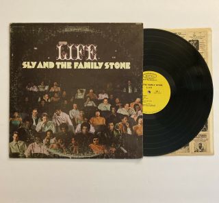Sly And The Family Stone - Life - 1968 Us 1st Press (nm) Ultrasonic
