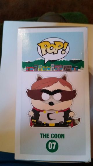 Funko Pop The Coon South Park 07 Nib 2017 Summer Convention Exclusive 2