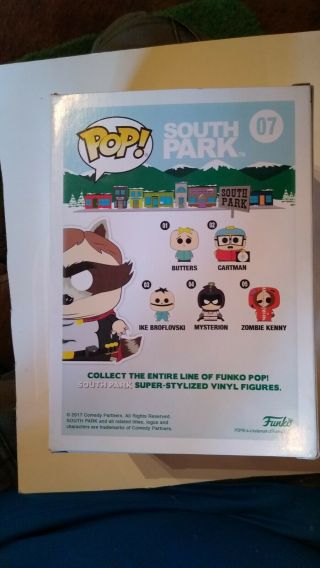Funko Pop The Coon South Park 07 Nib 2017 Summer Convention Exclusive 3