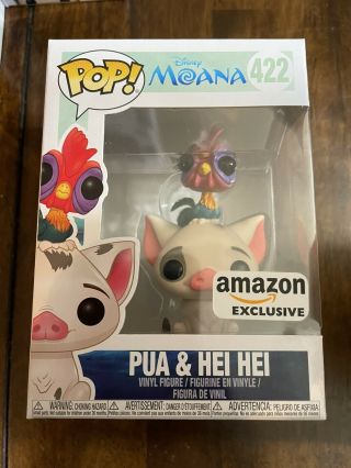 Funko Pop Disney Moana 422 Pua & Hei Hei Amazon Sticker