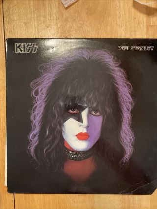 Kiss Paul Stanley 1978 Us Solo Complete W/no Tack Holes In Poster See Descript.