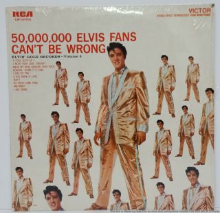 Elvis Presley Gold Records Vol2 Rca Victor Vinyl Lp Record Lsp - 2075 (e)