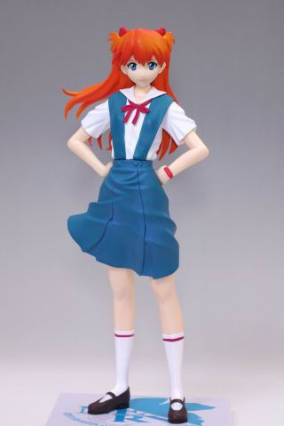 Evangelion : Asuka In School Uniform Figure Premium Vol.  7