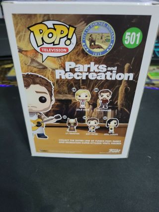 Funko Pop - Andy Dwyer 501 Protector Parks & Recreation